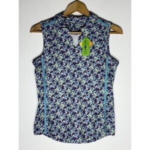 NWT Bermuda Sands Women's XSmall tank Polo Top Golf Shirt pastel UPF 50+